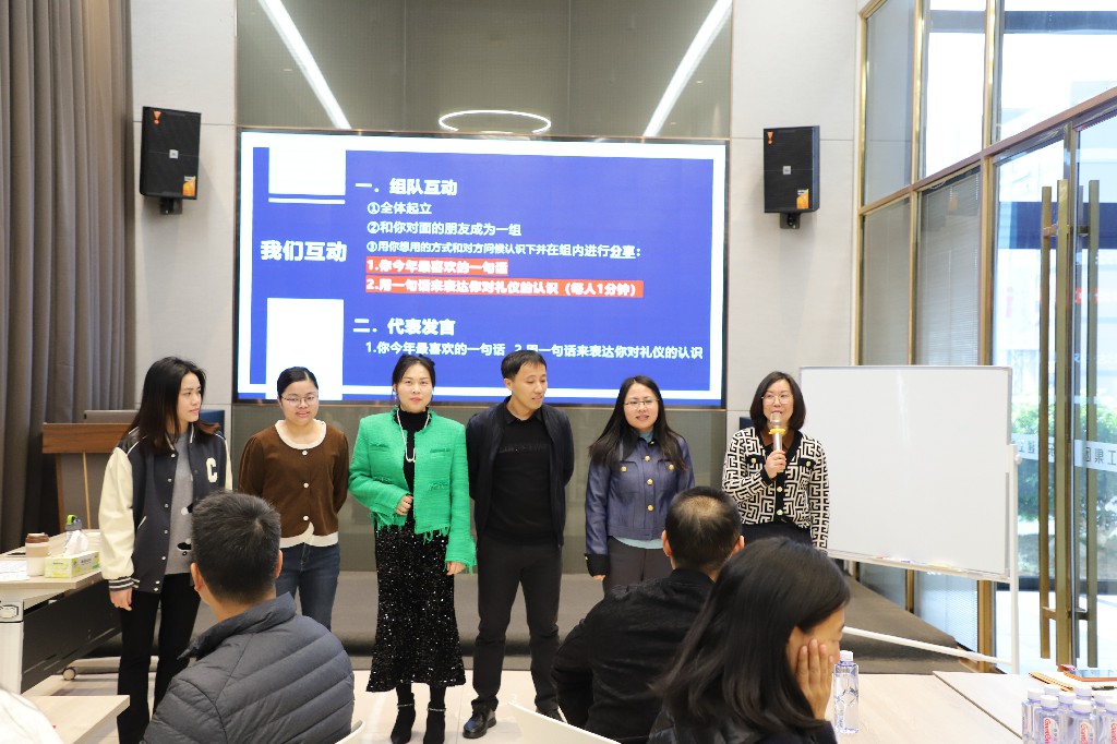 【集團(tuán)動態(tài)】形象提升，禮儀先行丨集團(tuán)開展“三八婦女節(jié)”商務(wù)禮儀培訓(xùn)活動(圖23)